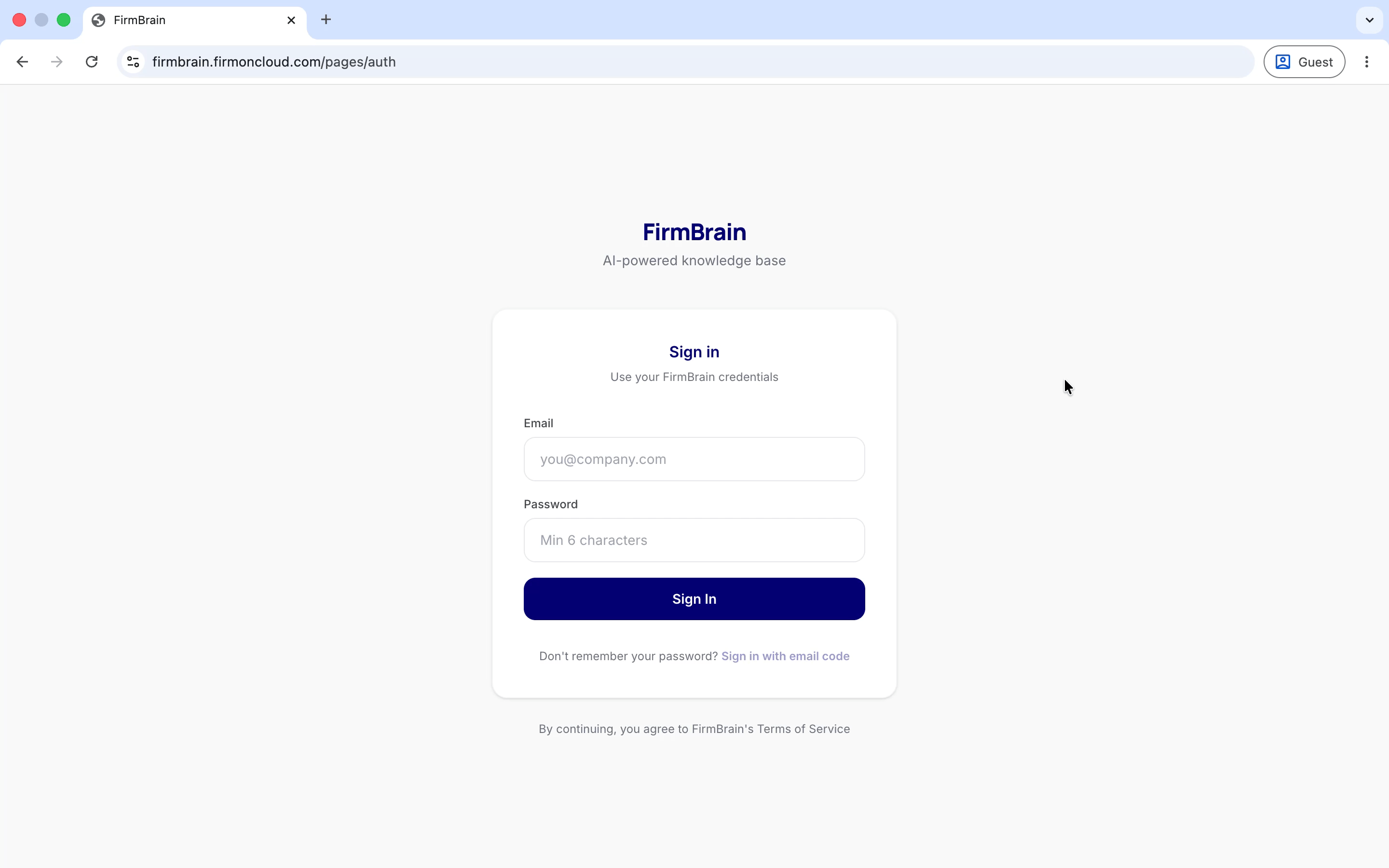 FirmBrain RAG System